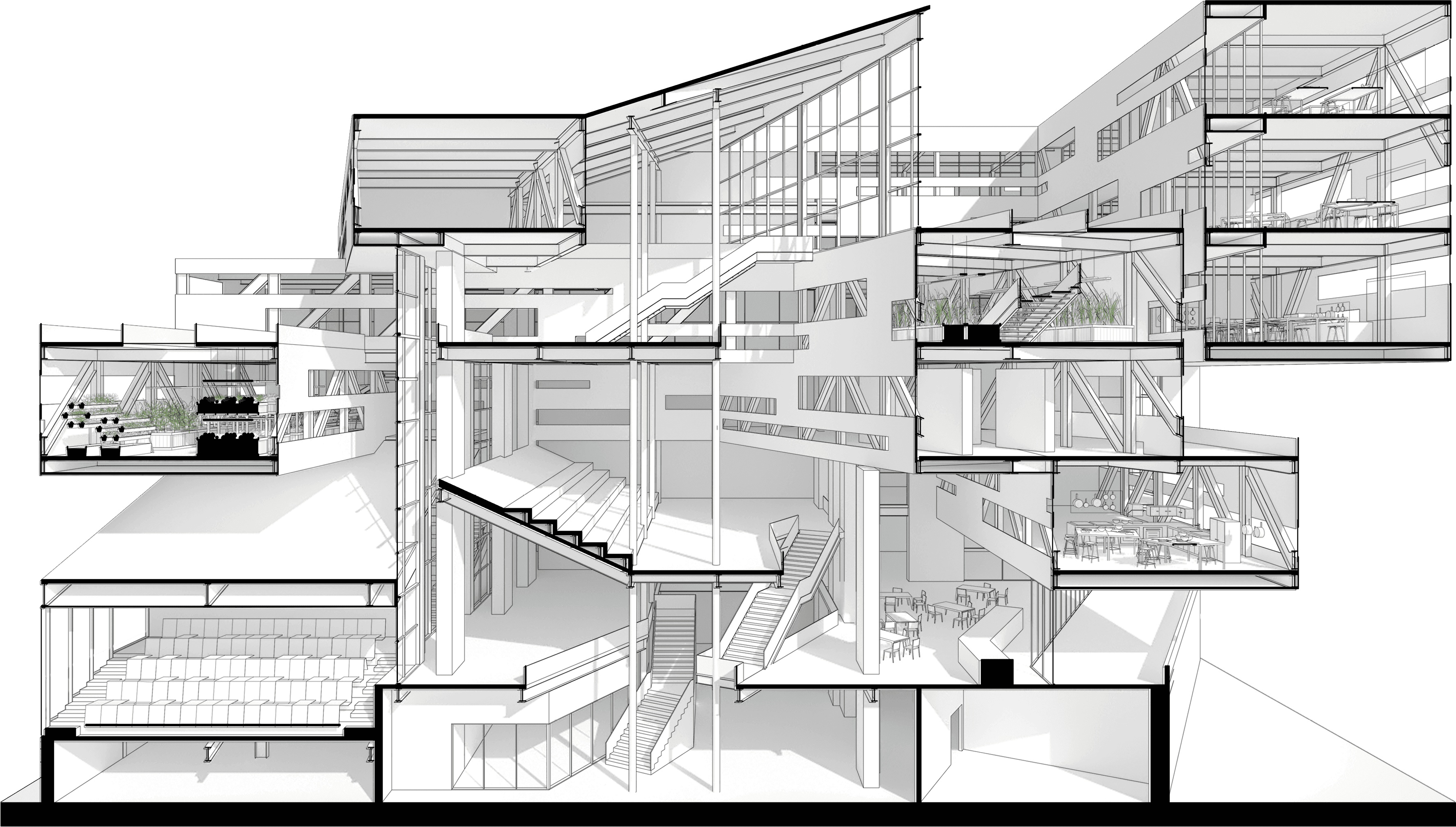 culinary promenade diagram