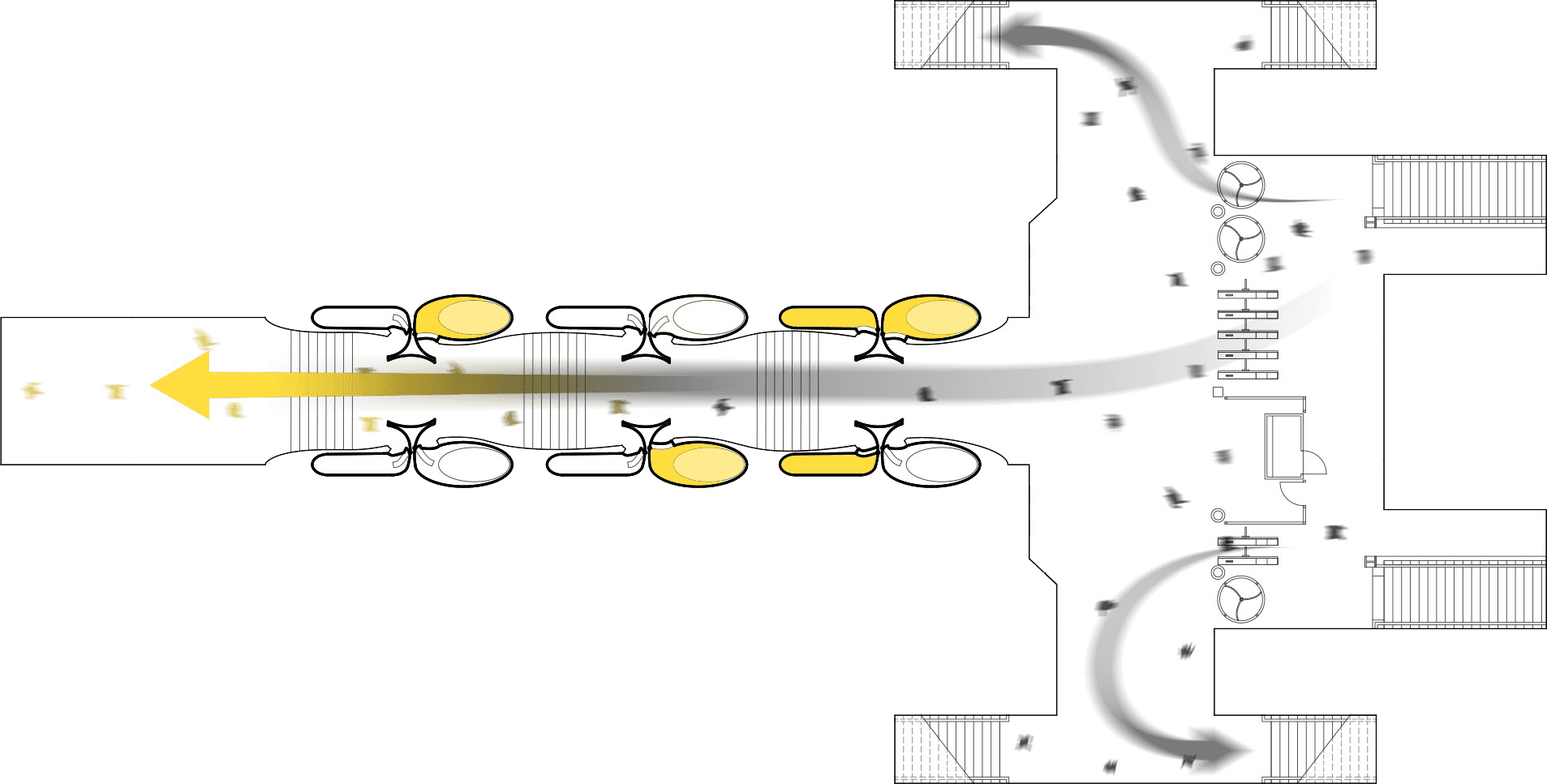 sensory deprivation pods diagram