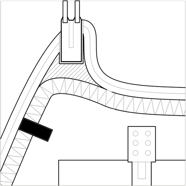 sensory deprivation chamber section diagram